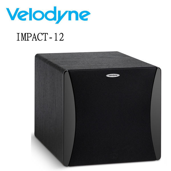 【新竹音響勝豐群】威力登 VELODYNE IMPACT-12 超低音喇叭(黑色)Wi-Q,DD+