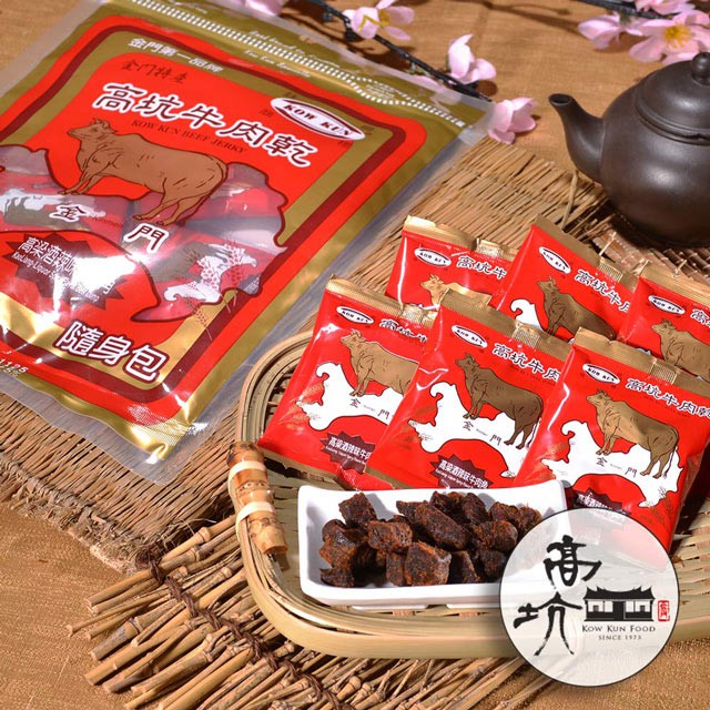 【金門高坑】人氣牛肉乾/牛肉角隨身包（180g±5%/包）