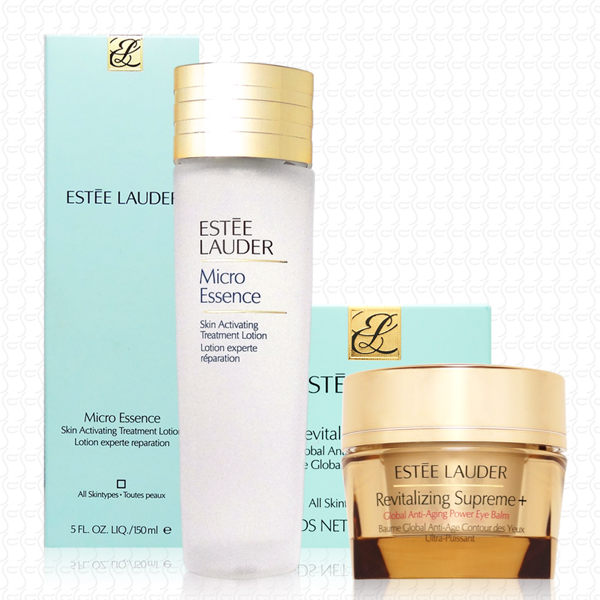 ESTEE LAUDER雅詩蘭黛 微分子肌底原生露150ml+年輕肌密無敵眼霜15ml