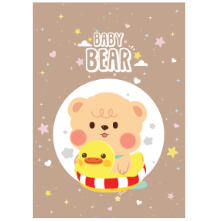 Chubby Baby Bear Mini Cute Brown