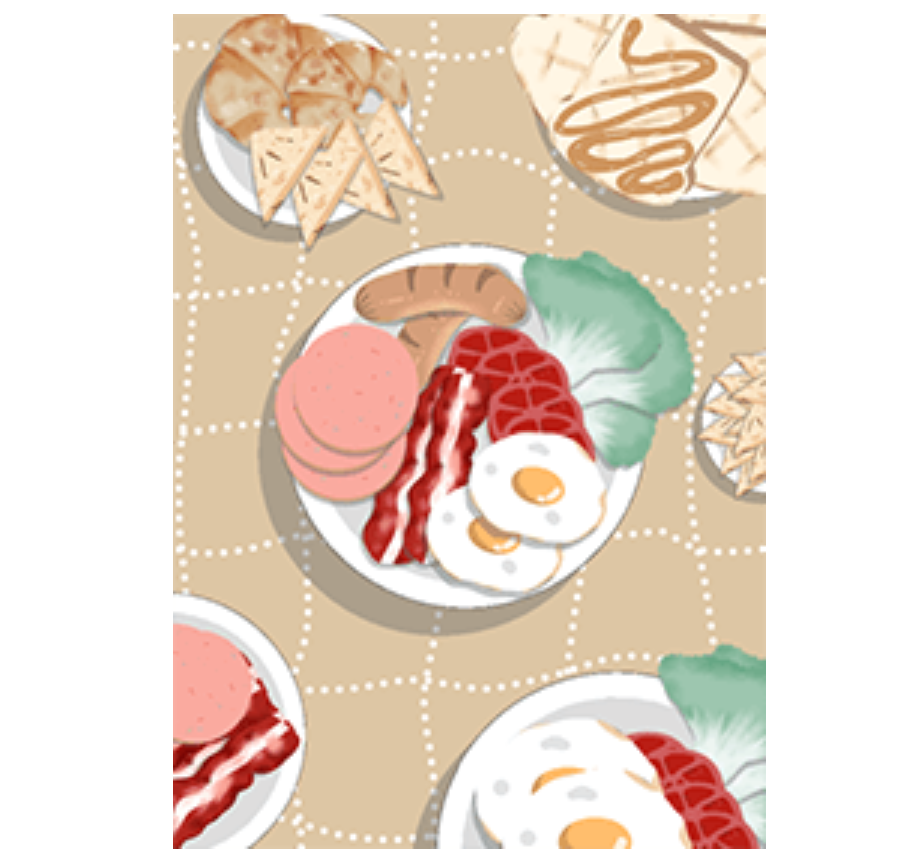 Breakfast is happiness