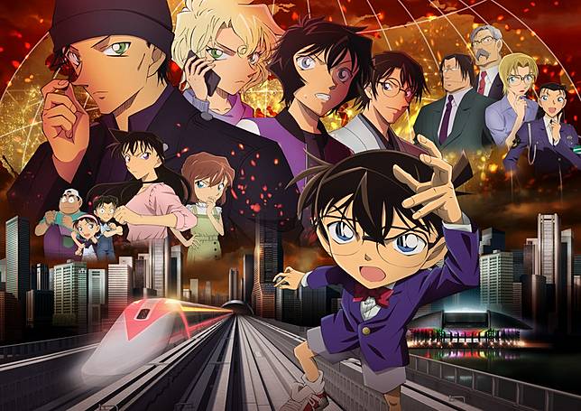名偵探柯南緋色的子彈 最新畫面 東京事變 跨刀製作主題曲 229特報隱藏什麼祕密 遊戲基地 Line Today