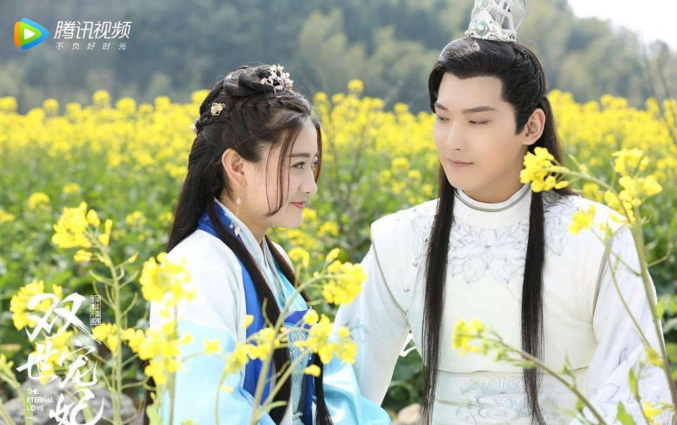 網評「心目中的穿越甜劇TOP」10：《雙世寵妃》