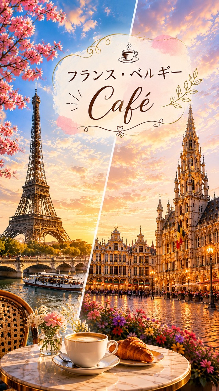 フランス・ベルギー旅サロン🇫🇷🇧🇪
