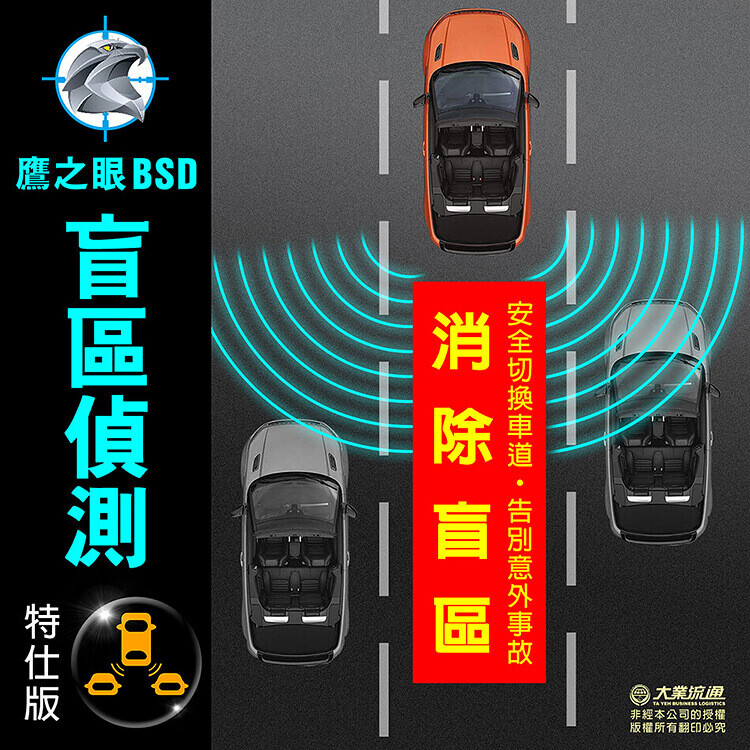 行人 0.3m～7.0m 機車 0.3m～10.0m 汽車 0.3m～12.0m 卡車 0.3m～15.0m 偵測範圍精度：± 0.25cm 保存期限：未拆封可永久保存 產地：中國 (台灣監造) ◆保