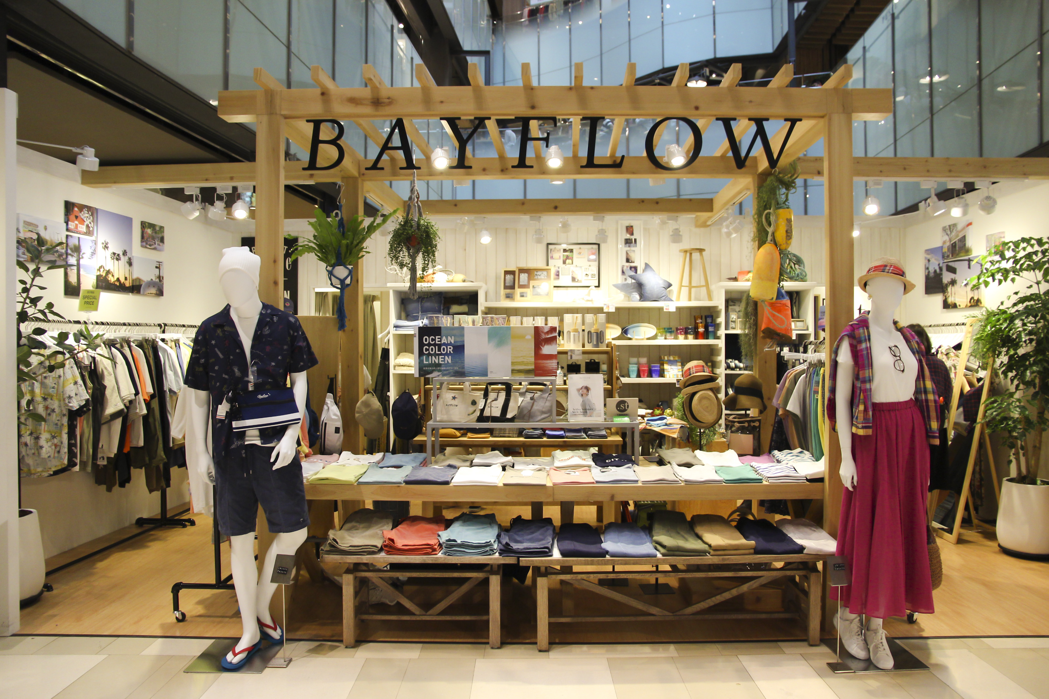 日本品牌BAYFLOW 首次來台快閃！以日系角度詮釋剛剛好的美式休閒風格