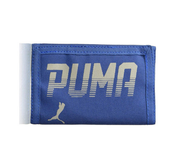 PUMA PIONEER WALLET 皮夾 [07471602] 運動 錢包 方便 收納 輕巧 實用 魔鬼氈 藍