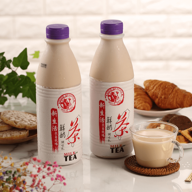 新生活厚生乳鮮奶茶，生乳含量50%，與嚴選台茶18號共同譜出迷人味蕾饗宴，健康喝飲料不再是一種奢求！來自38年自營鮮乳工廠無調整、無添加的生乳，堅持不使用奶精、奶粉、香精、乳化劑等人工添加物。嚴選南投