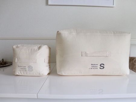 無印良品 の羽毛布団で狭い収納の悩みが解決