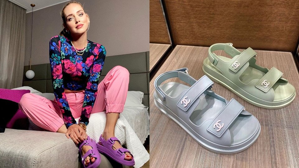 小香的LOGO非常別致，低調又不失奢華。