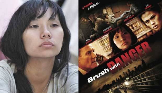 Livi Zheng (kiri), Sutradara asal Indonesia yang membuat film Hollywood, Brush with Danger. (musicshow.info)