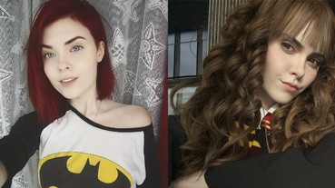 俄羅斯 18 歲美少女最強 Cosplay，化身不同電影角色惟妙惟肖！