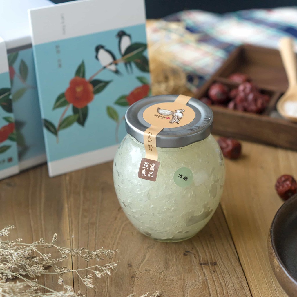 樂絲燕｜鮮燉燕窩禮盒｜ 350ml｜冰糖/無糖味｜即食燕盞｜長輩養生最愛