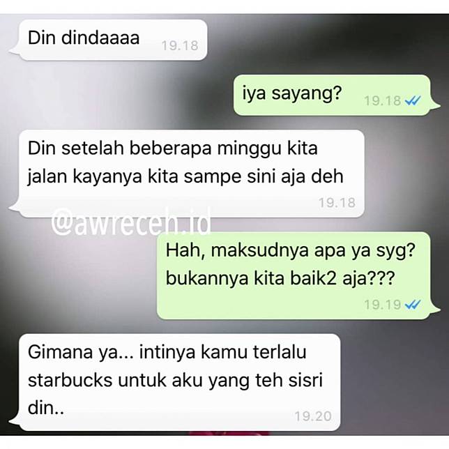 Prank text pacar pake lagu putus