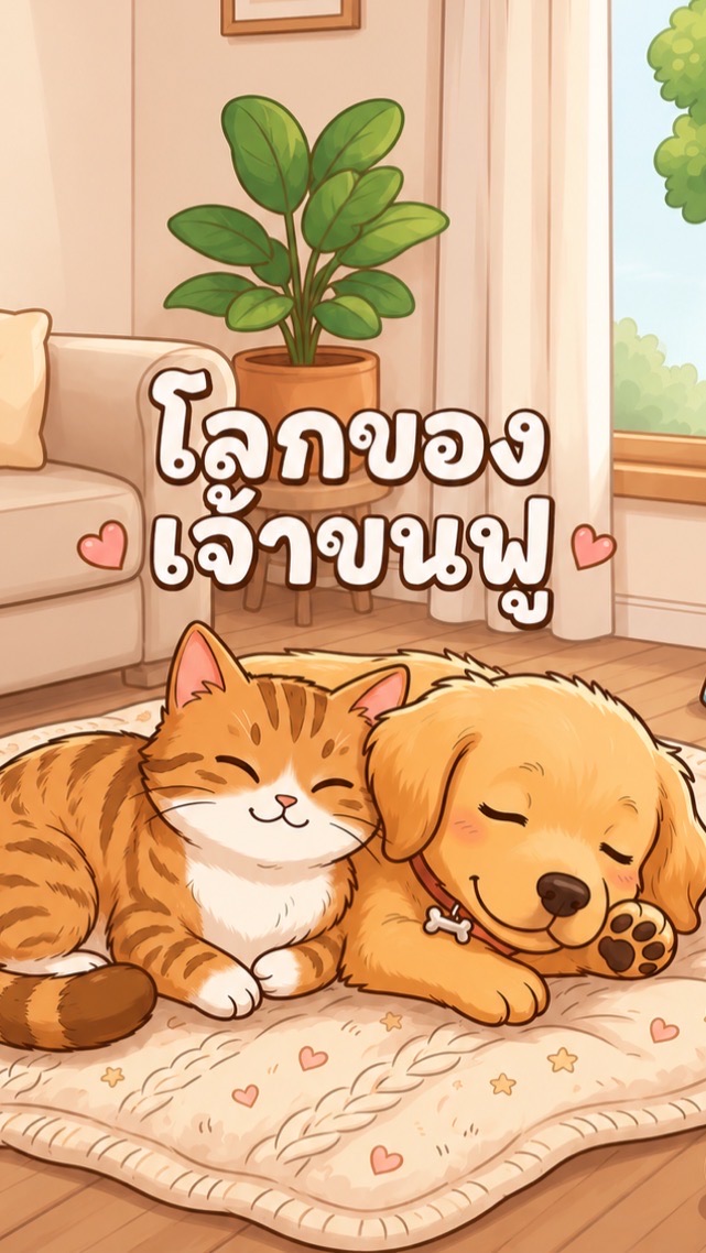 โลกของเจ้าขนฟู (หมาแมว)