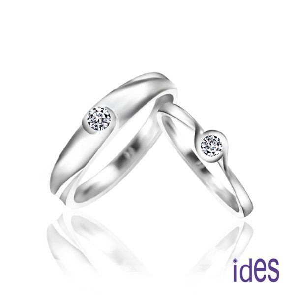 情人對戒系列 ides愛蒂思 紀錄愛情永恆收藏彼此歡愉時刻