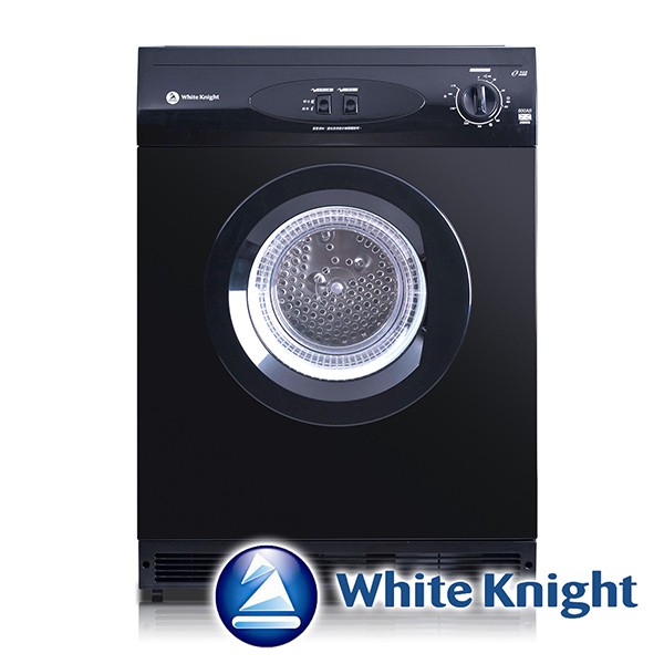 英國製造「送烘鞋架」滾筒乾衣機（台灣電壓 110V 免轉壓）部落客+雜誌+飯店設備展推薦【White Knight】