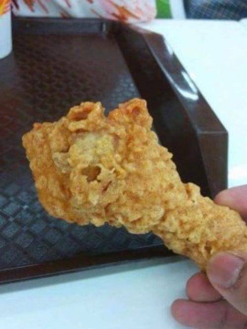 Geger! Makanan Terbaru Ayam Goreng Kopong, Khusus Pencinta Hayalan