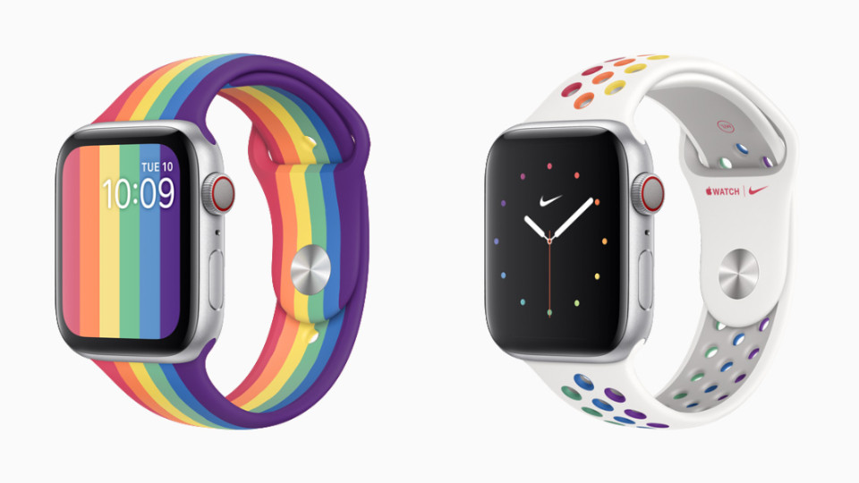 彩虹單品大集合！Apple Watch錶帶、Nike彩虹鞋、Levi's客製化T，一起