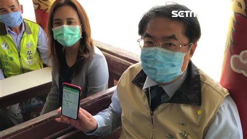 五一嘸遊客！黃偉哲：我臉比綠燈還綠