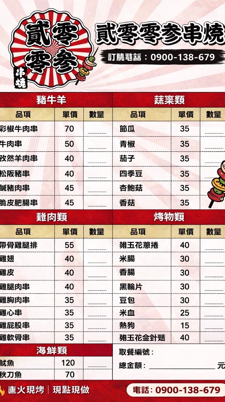 貳零零參-自強營業點