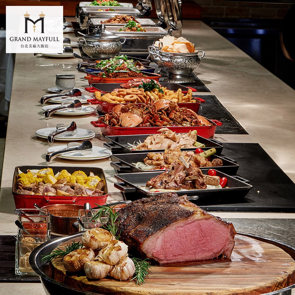 【美福大飯店】彩匯自助餐平日晚餐單人吃到飽[台北][MoTicket 電子票券]