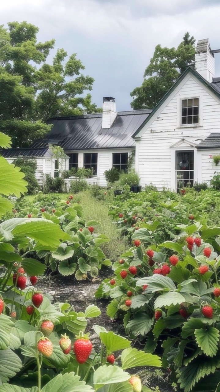 𝑺𝒕𝒓𝒂𝒘𝒃𝒆𝒓𝒓𝒚 𝒈𝒂𝒓𝒅𝒆𝒏 🍓꒰ หมู่บ้านบอท ꒱