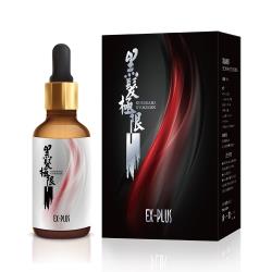 ◎|◎|◎主商品:1.日本黑髮極限毛髮賦活精華EX-PLUS(50ml/瓶)*1(每盒附黑色按壓式噴頭*1、玻璃滴管*1)2.日本黑髮極限毛髮賦活精華EX-PLUS(補充瓶)(50mlx4瓶/盒)*1