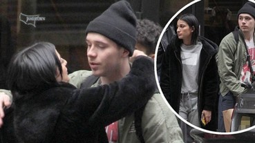 就是愛姊姊？布魯克林與花花公子女模激吻後，立馬換了新的約會對象！