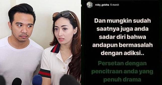 Musyrik sampai drama, Roby Geisha beberkan alasan ceraikan sang istri