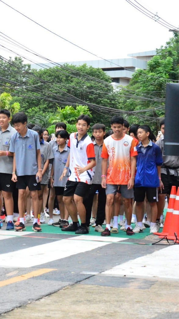กิจกรรมเดินวิ่ง ม.1,ม.4 ประจำปีการศึกษา 2568 (รอบที่ 1)