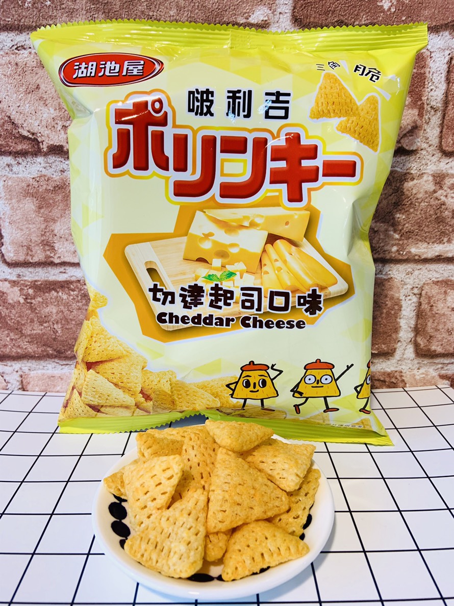 湖池屋啵利吉切達起司口味