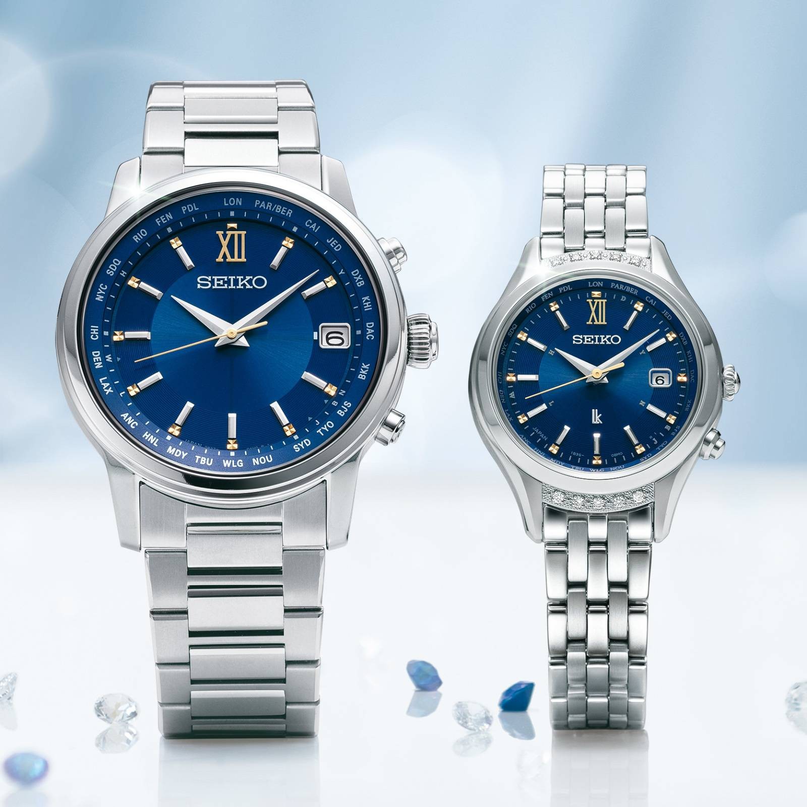 【美品】 SEIKO LUKIA 45周年限定 6P ダイヤ ソーラー時計 希少 LUKIA SEIKO / セイコー 希少 ルキア 45周年 リミテッド