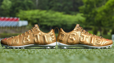 Supreme x Air More Uptempo 概念移植 / NFL 選手 Odell Beckham Jr. 曝光個人獨有 Nike 訂製釘鞋