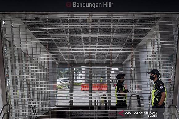 Stasiun MRT Bendungan Hilir ditutup sementara