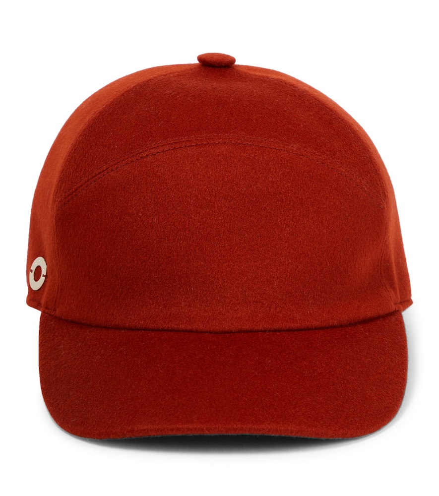 Cashmere baseball cap