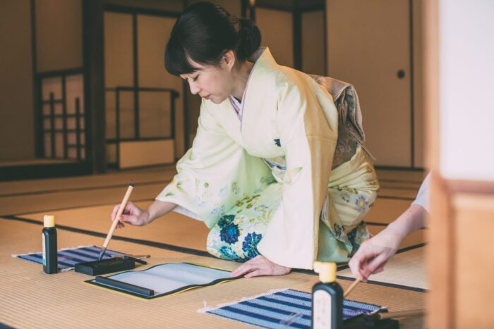 日本新年習俗「書き初め」