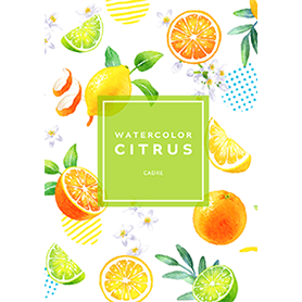 Watercolor Citrus