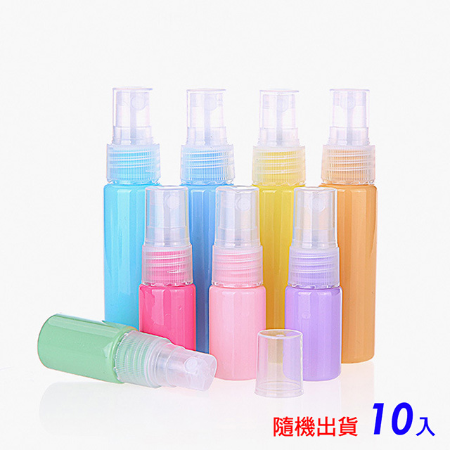 液體分裝噴霧瓶不透光材質，可存放次氯酸水等等液體規格30毫升容量隨身攜帶，消毒方便又放心PET材質方便分裝。化妝水等液態美容保養品皆可用可將液體噴出霧狀耐熱60°c,耐冷-20°c