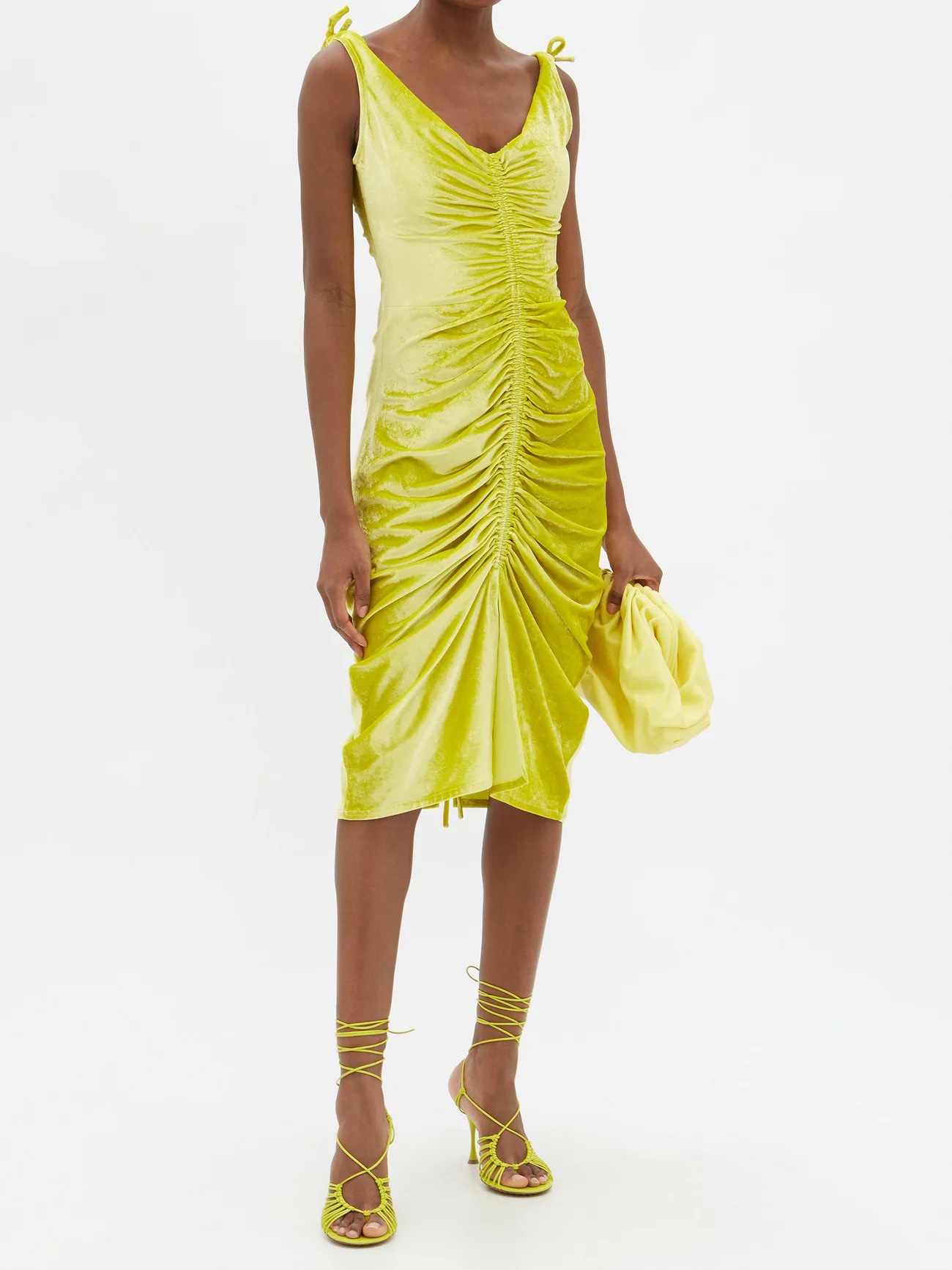 BOTTEGA VENETA Lace-up leather sandals