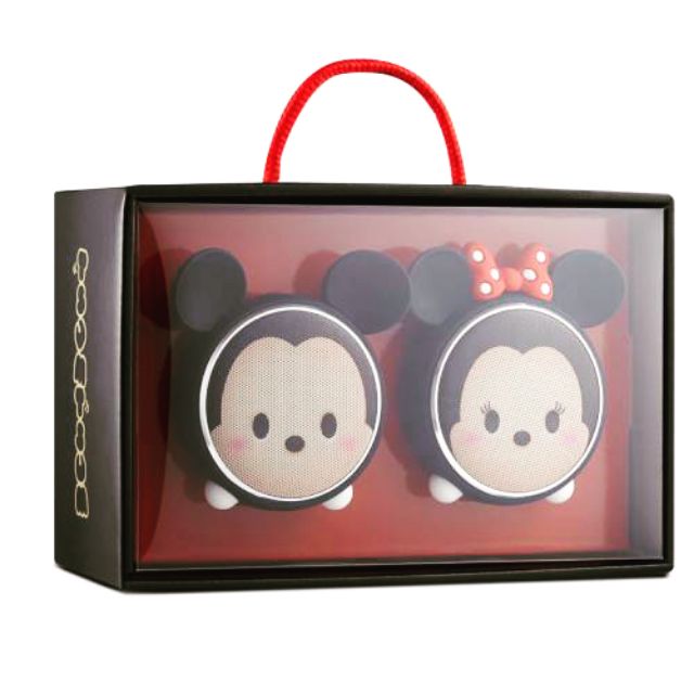 米奇米妮雙聲道 立體音質俏皮登場，極致重低音效果，無線同步，藍牙配對，超級可愛唷!