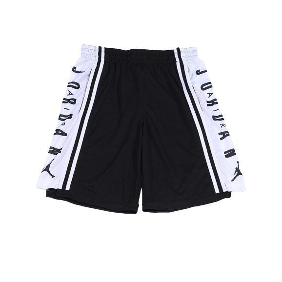NIKE JORDAN HBR BASKETBALL 黑 側條白 籃球褲 男(布魯克林) BQ8393-010
