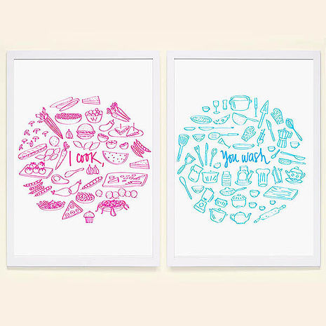 特賣↘【摩達客】西班牙知名插畫家Judy Kaufmann藝術創作海報掛畫裝飾畫-我