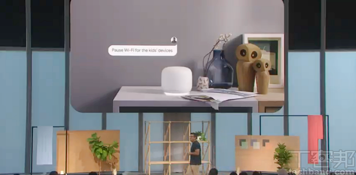 一機兩用 Google Nest WiFi 登場！不僅是 Mesh 網路路由器，更可作為智慧音箱，售價 269 美元起
