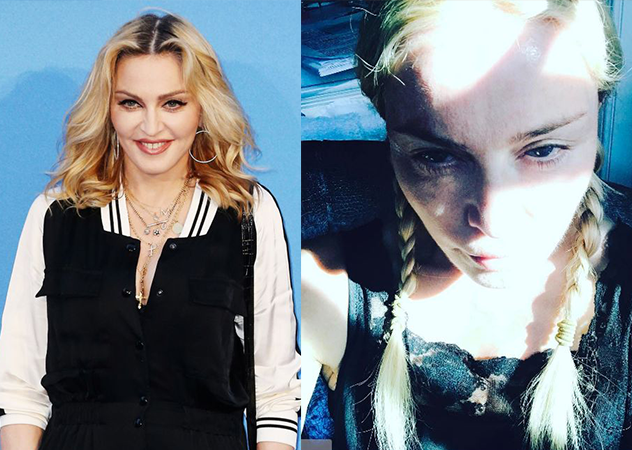 歐美名人妝前妝後