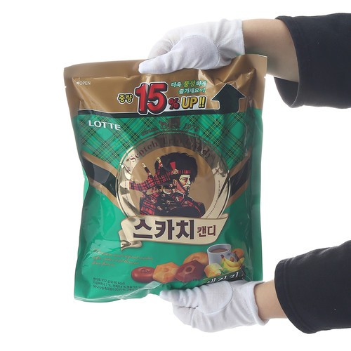 [韓國直送][LOTTE樂天] 蘇格蘭糖果三種口味 952g