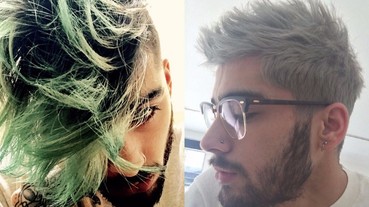 帥翻！男生髮型指標「贊恩·馬利克」又換造型 今年夏天你不來挑染一下嗎？