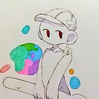 オリキャラ描いてこ〜!!