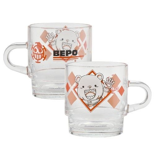 【8月新品】疊疊杯(玻璃)-航海王B款(培波)