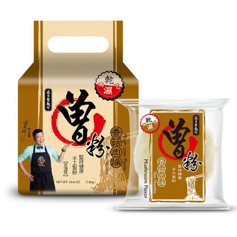 過海製麵所 曾粉 香菇肉燥(84公克x4包) [大買家]